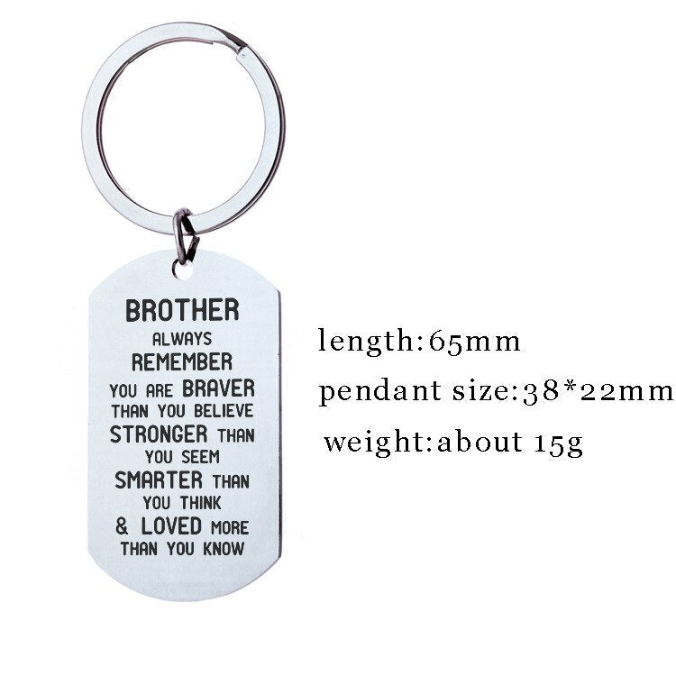 Schlüsselanhänger Familie Großer Bruder / Kleiner Bruder