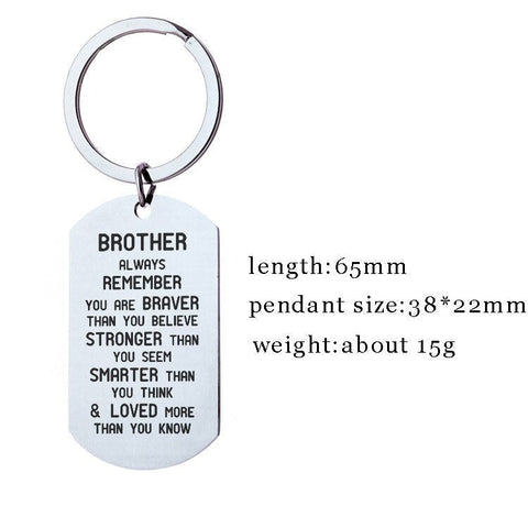 Schlüsselanhänger Familie Großer Bruder / Kleiner Bruder