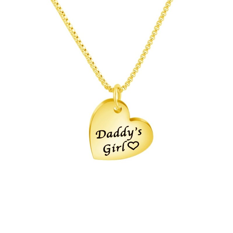 Schlüsselanhänger Familie Halskette Vater und Tochter