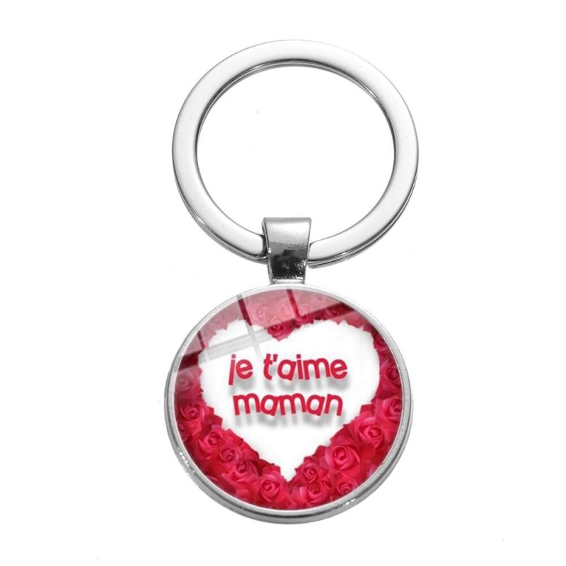 Schlüsselanhänger Familie Ich liebe dich, Mama