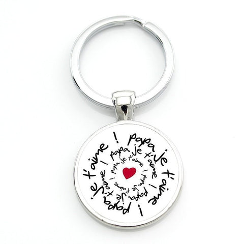Schlüsselanhänger Familie Ich liebe dich, Papa