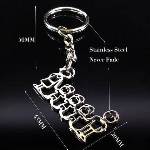 Schlüsselanhänger Familie Klein