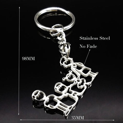 Schlüsselanhänger Familie Klein