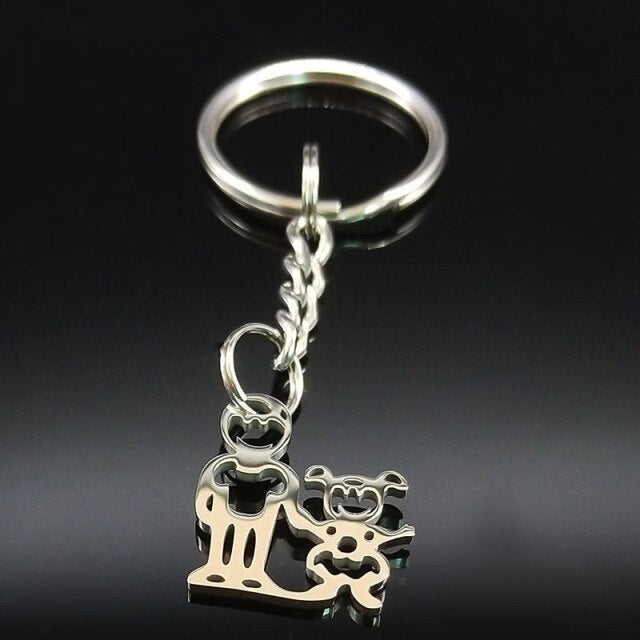 Schlüsselanhänger Familie Klein