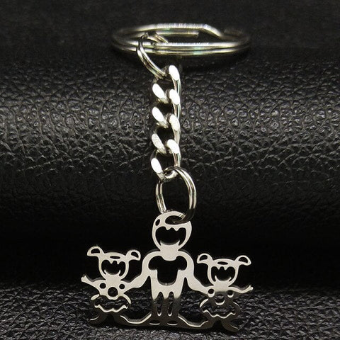 Schlüsselanhänger Familie Klein