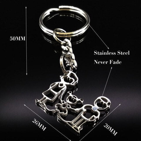 Schlüsselanhänger Familie Klein