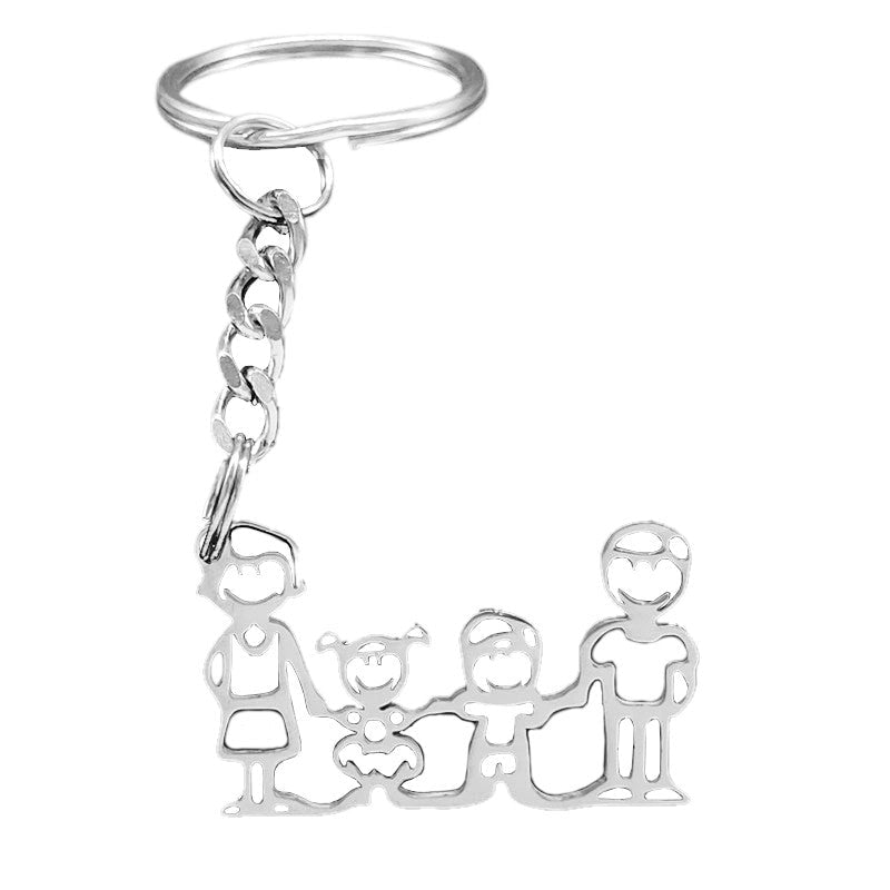 Schlüsselanhänger Familie Klein