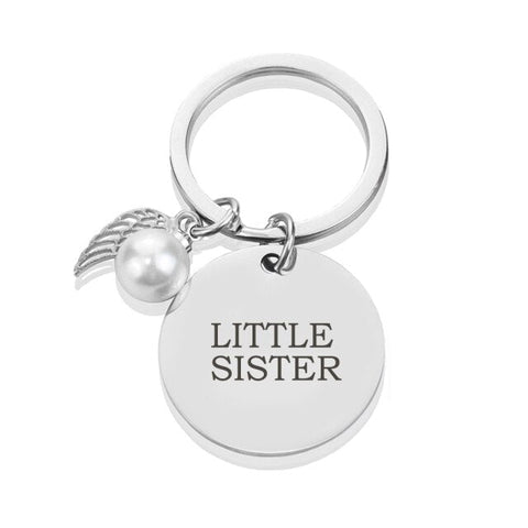 Schlüsselanhänger Familie Kleine & Große Schwester