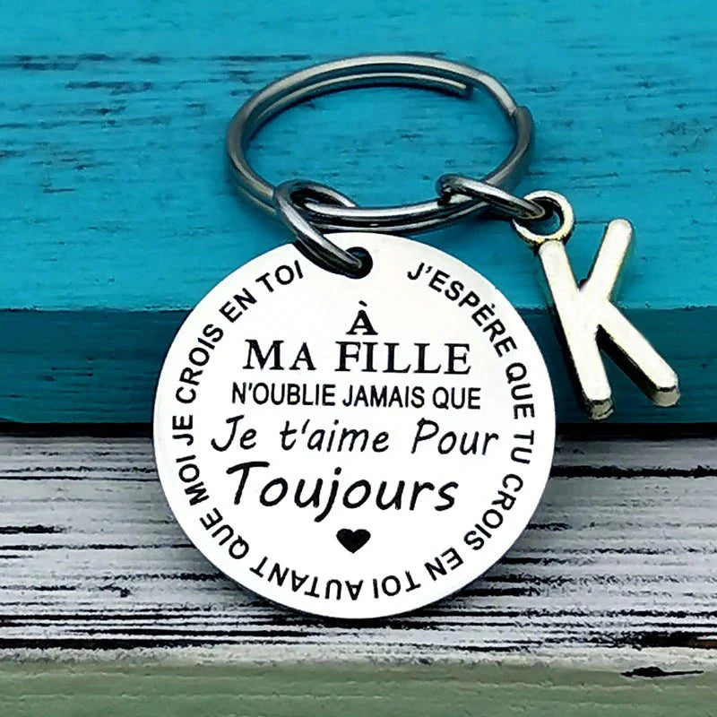 Schlüsselanhänger Familie Meine Tochter / mein Sohn