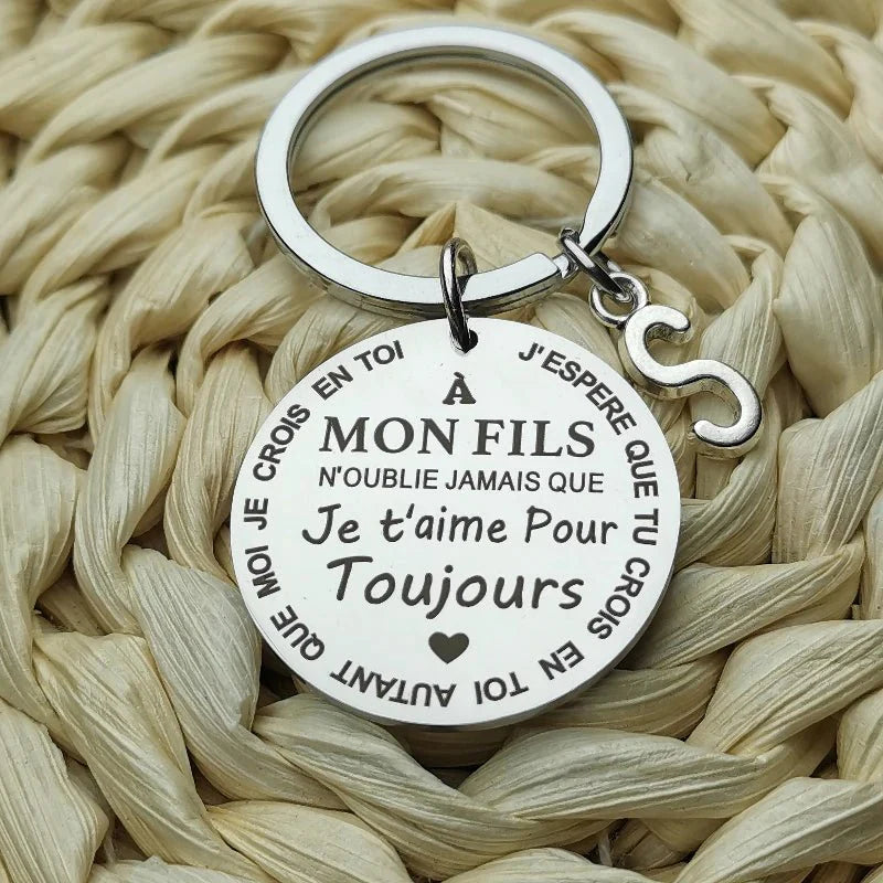 Schlüsselanhänger Familie Meine Tochter / mein Sohn