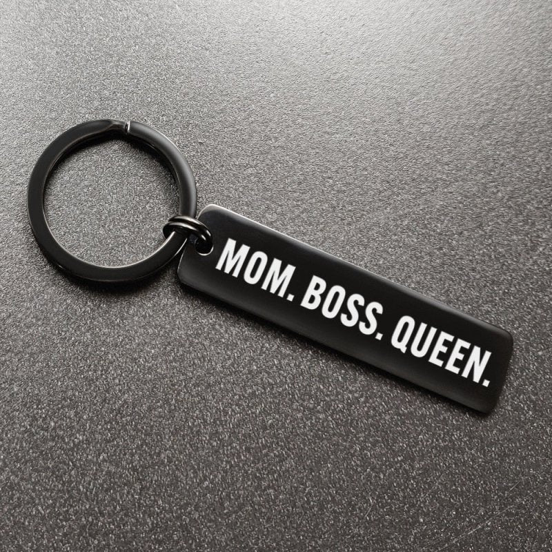 Schlüsselanhänger Familie Mom Boss Queen