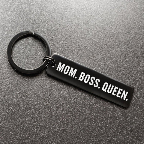 Schlüsselanhänger Familie Mom Boss Queen