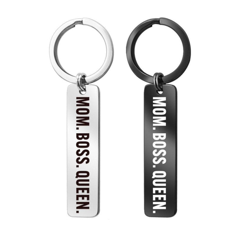 Schlüsselanhänger Familie Mom Boss Queen