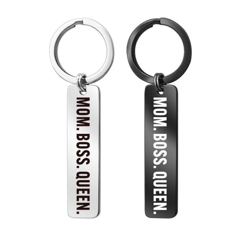 Schlüsselanhänger Familie Mom Boss Queen