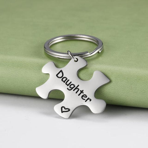 Schlüsselanhänger Familie Mutter und Tochter