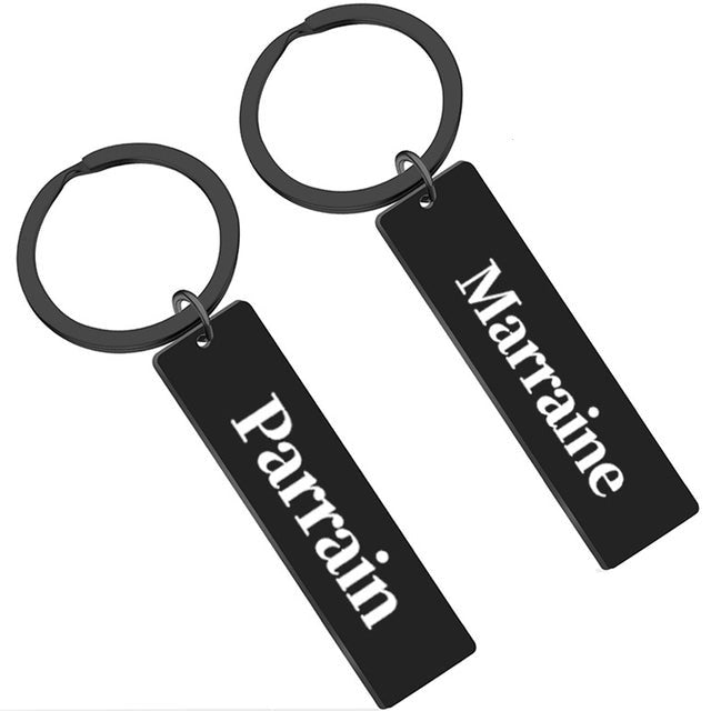 Schlüsselanhänger Familie Pate Patin