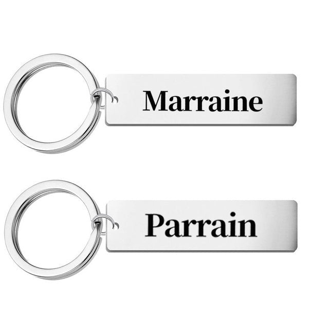 Schlüsselanhänger Familie Pate Patin