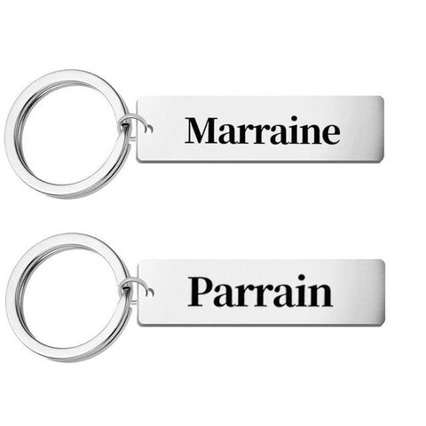 Schlüsselanhänger Familie Pate Patin