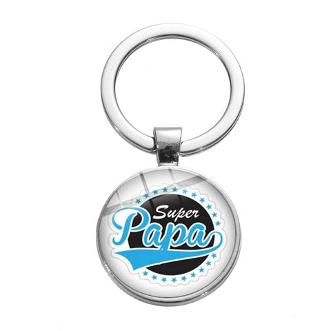 Schlüsselanhänger Familie Super Dad