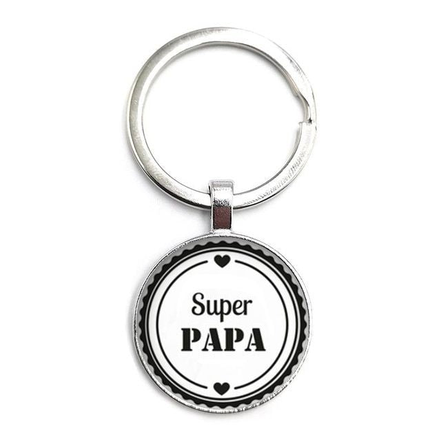 Schlüsselanhänger Familie Super Dad