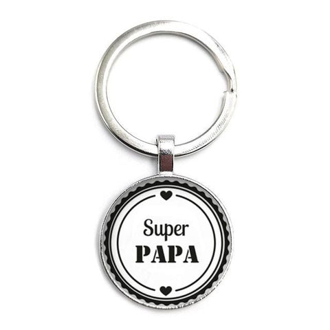 Schlüsselanhänger Familie Super Dad