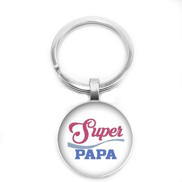 Schlüsselanhänger Familie Super Dad
