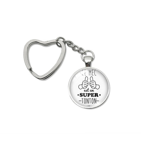Schlüsselanhänger Familie Super Onkel