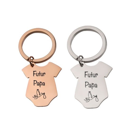 Schlüsselanhänger Familie Zukünftiger Vater