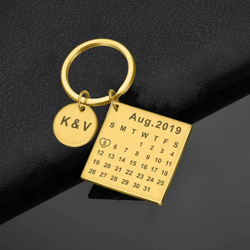 Schlüsselanhänger Für Paare - Kalender