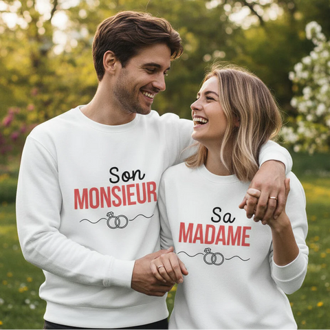 Schweißpärchen Hochzeit