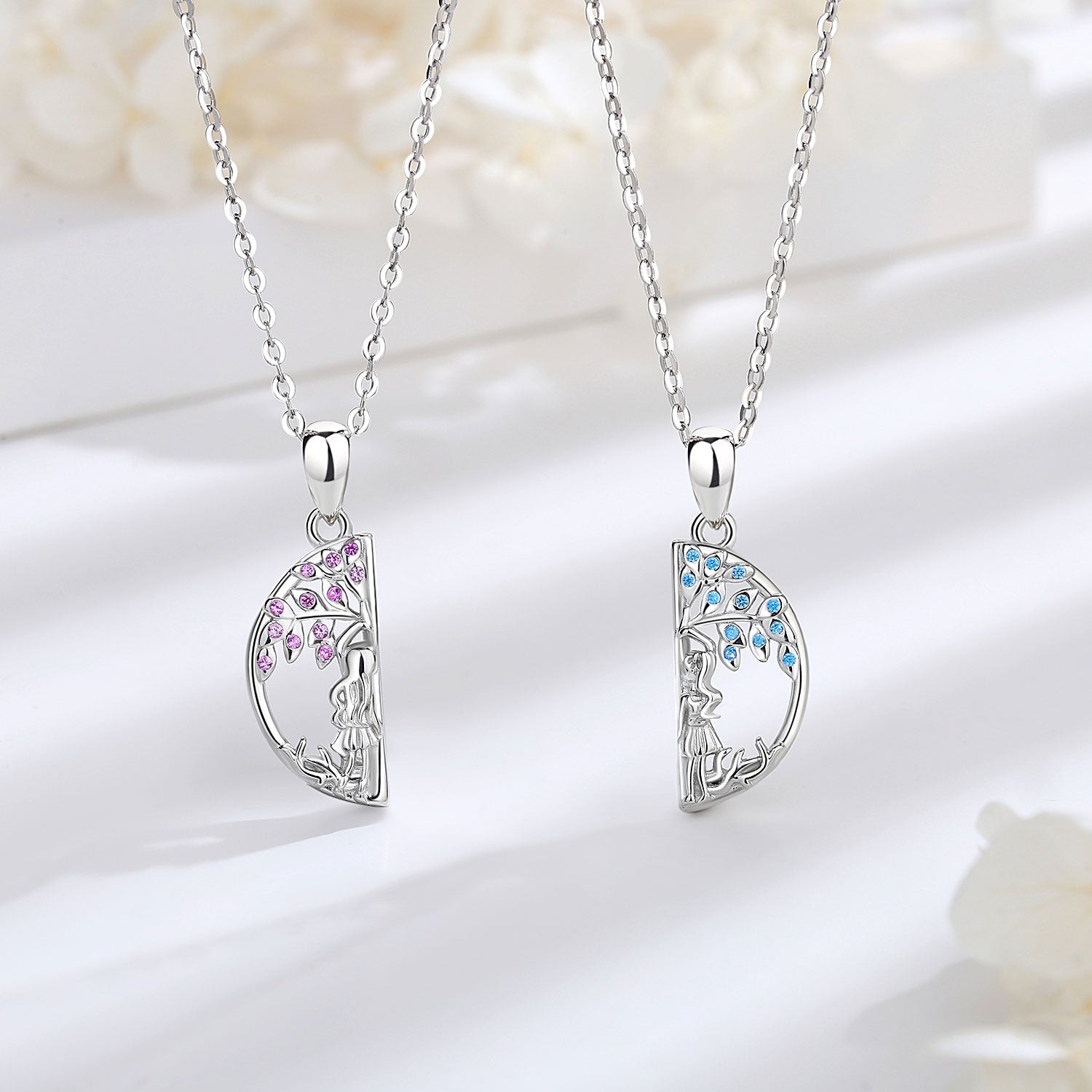 Schwestern Kette Baum des Lebens