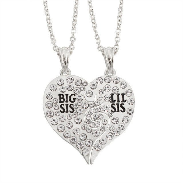 Schwestern-Kette Zwei Schwestern, die sich lieben