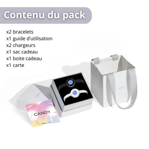 Verbundene Freundschaftsarmbänder