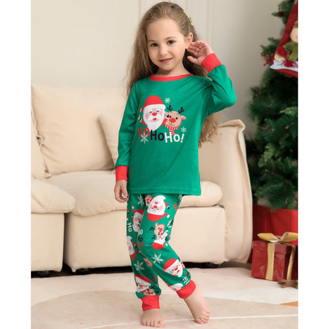 Weihnachten Schlafanzug - Familie Grün