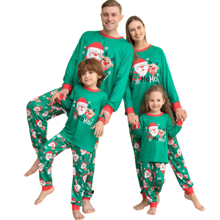 Weihnachten Schlafanzug - Familie Grün