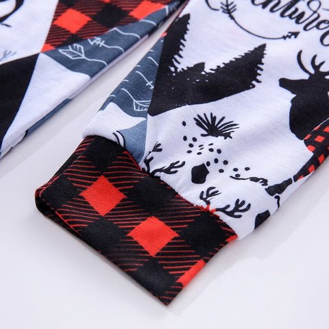 Weihnachts Schlafanzug Familie