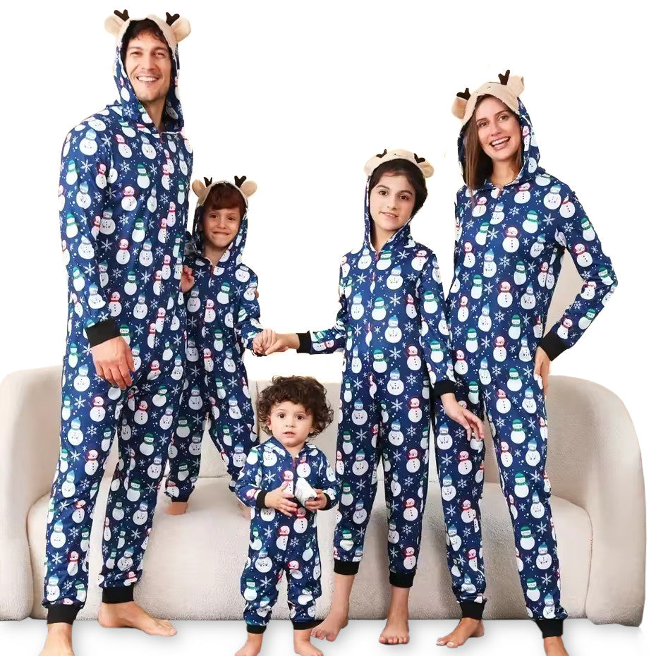 Weihnachts- Schlafanzug- Familie-Kombination für Paare