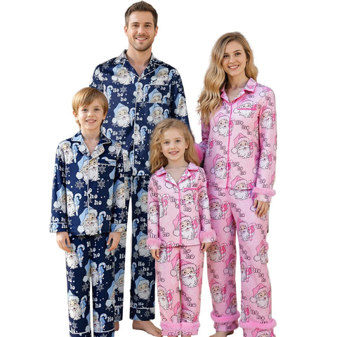 Weihnachts Schlafanzug Familie Nachthemd
