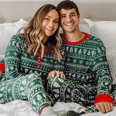 Weihnachts- Schlafanzug- Familie- Weihnachts- Unisex