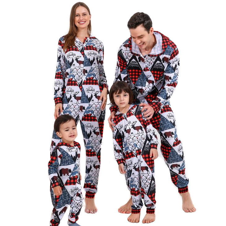Weihnachts Schlafanzug Familie